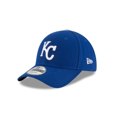 Blue Kansas City Royals Hat - New Era MLB The League 9FORTY Adjustable Caps USA4907513